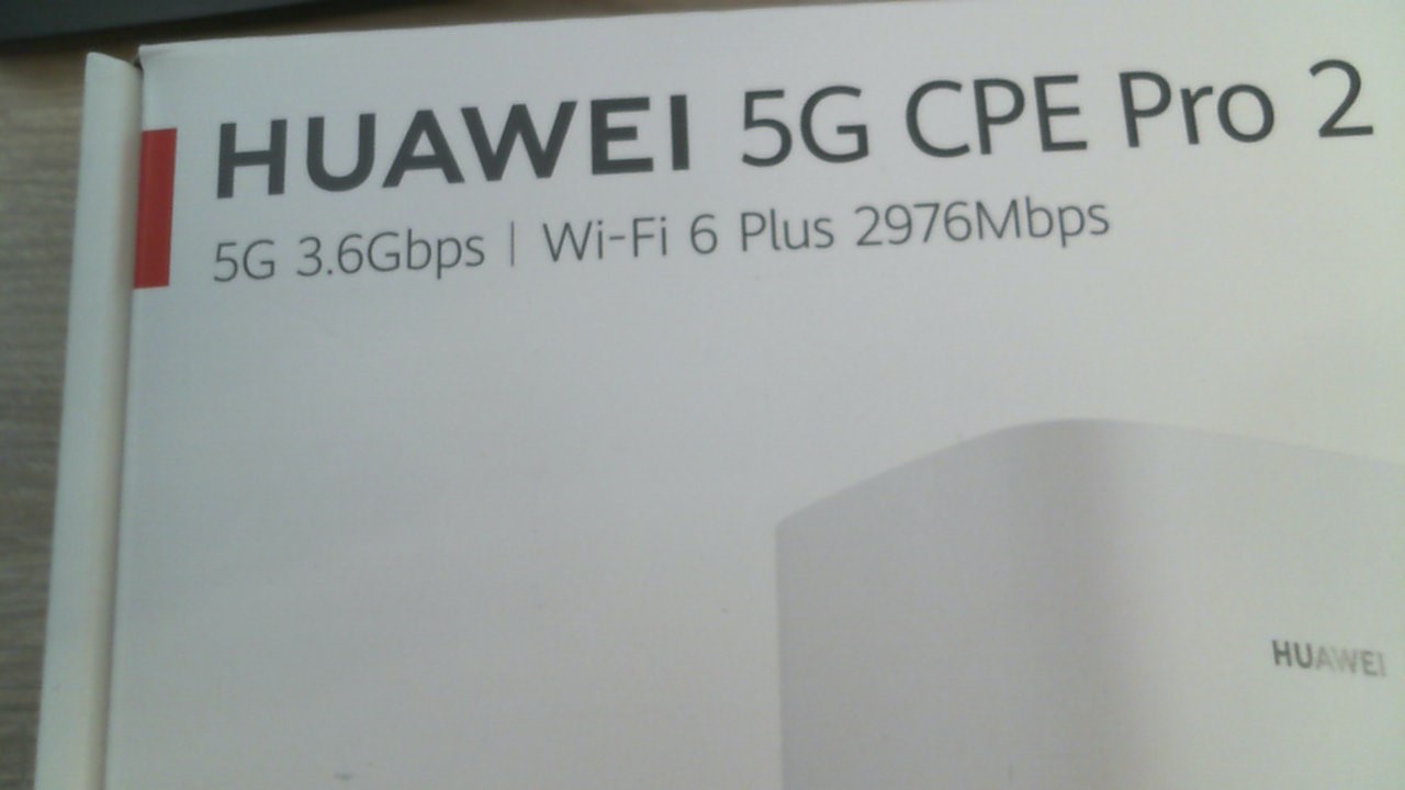 p/n:99930848; Type: 5G CPE Pro 2
