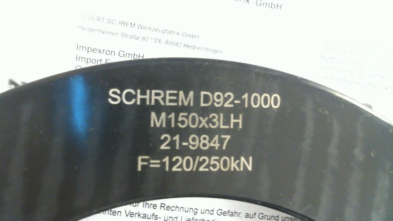 D92-1000 (M150x3LH)