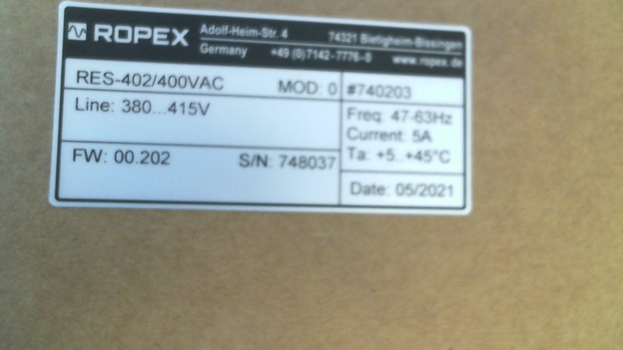 RES-402/400VAC