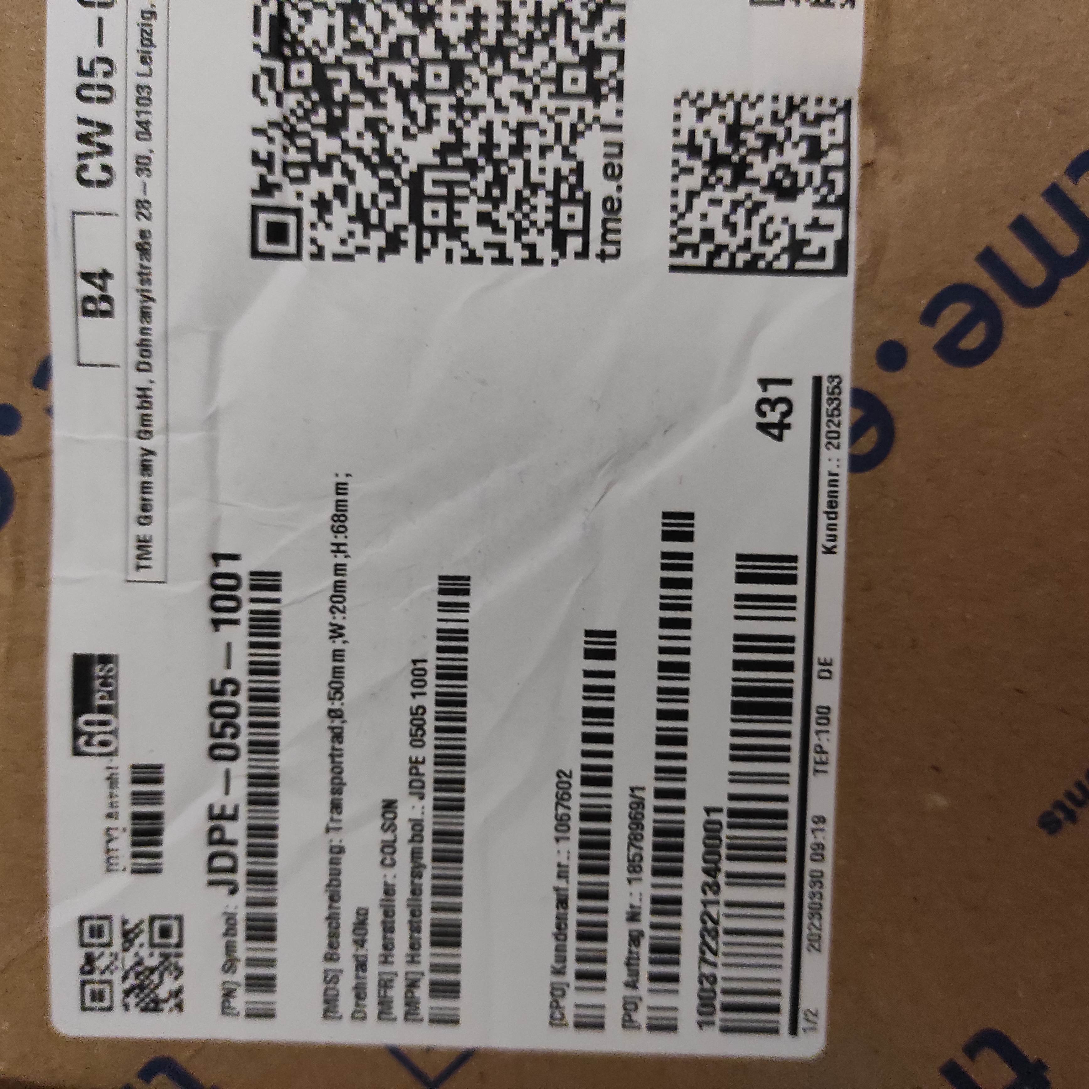 JDPE 0505 1001
