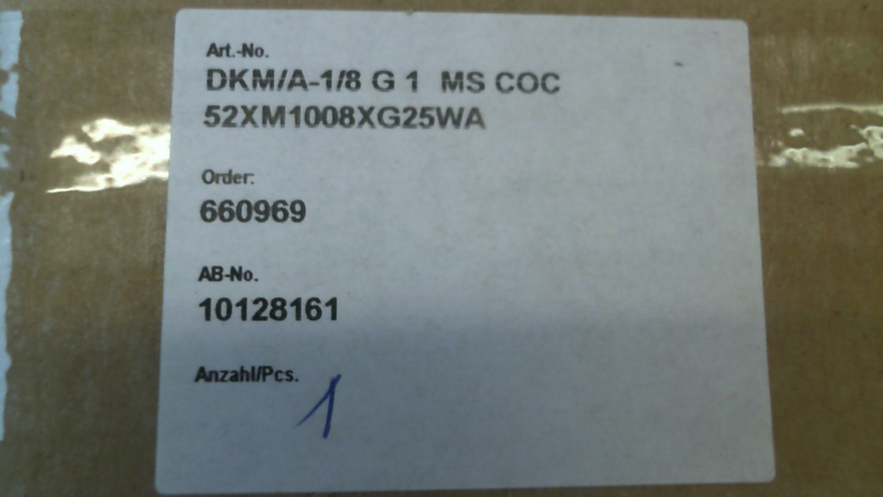 DKM/A-1/8 G 1"  (52XM1008XG25WA)