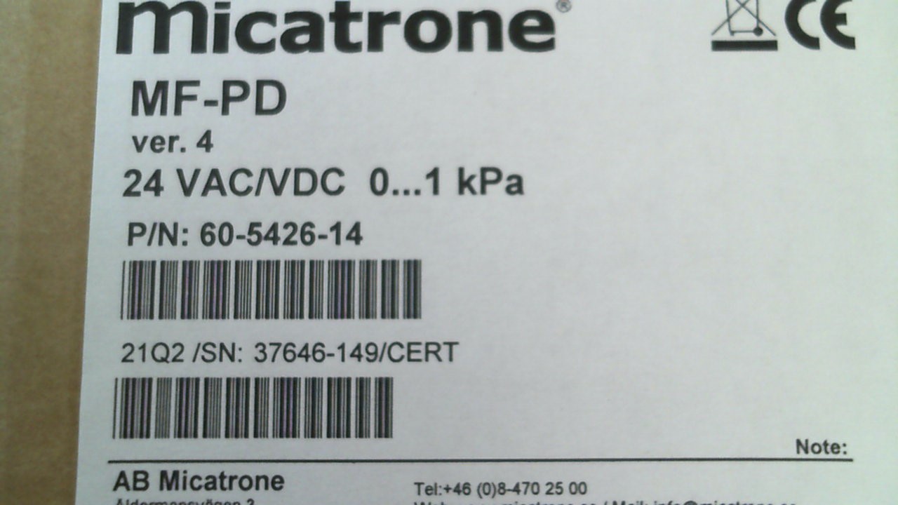 MF-PD Version 4.0 / 60-5426-14