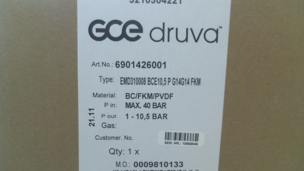 EMD 310008 BCE10,5 P G14G14