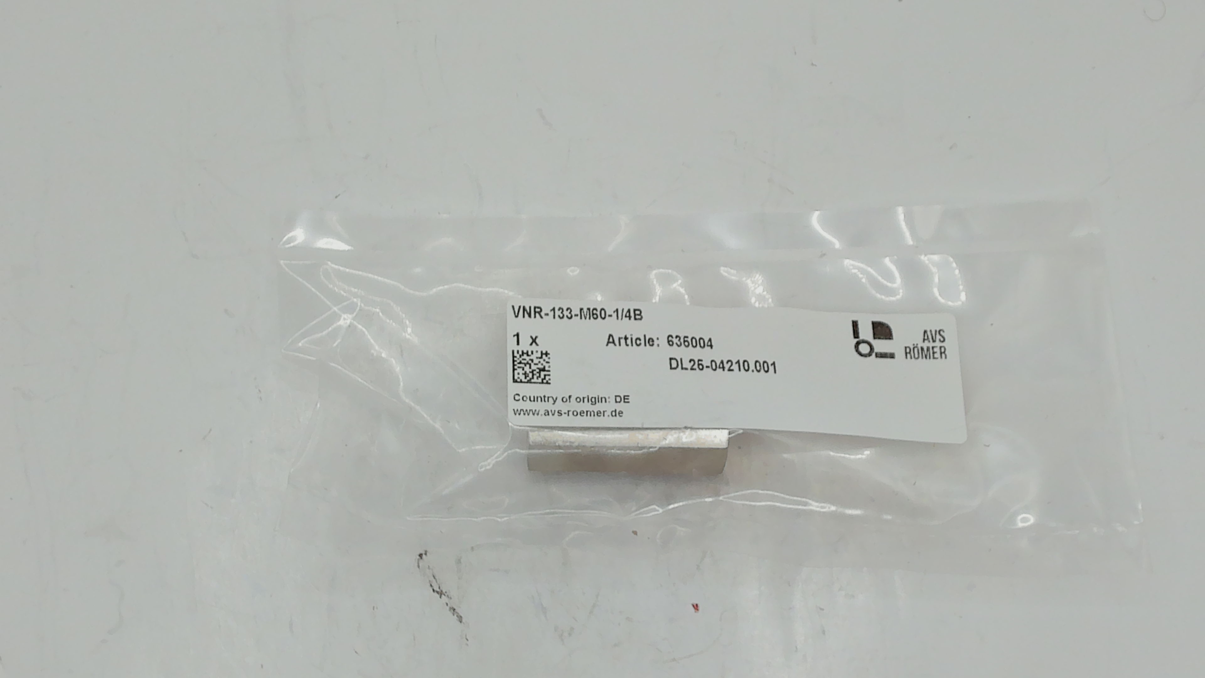 635004  VNR-133-M60-1/4B