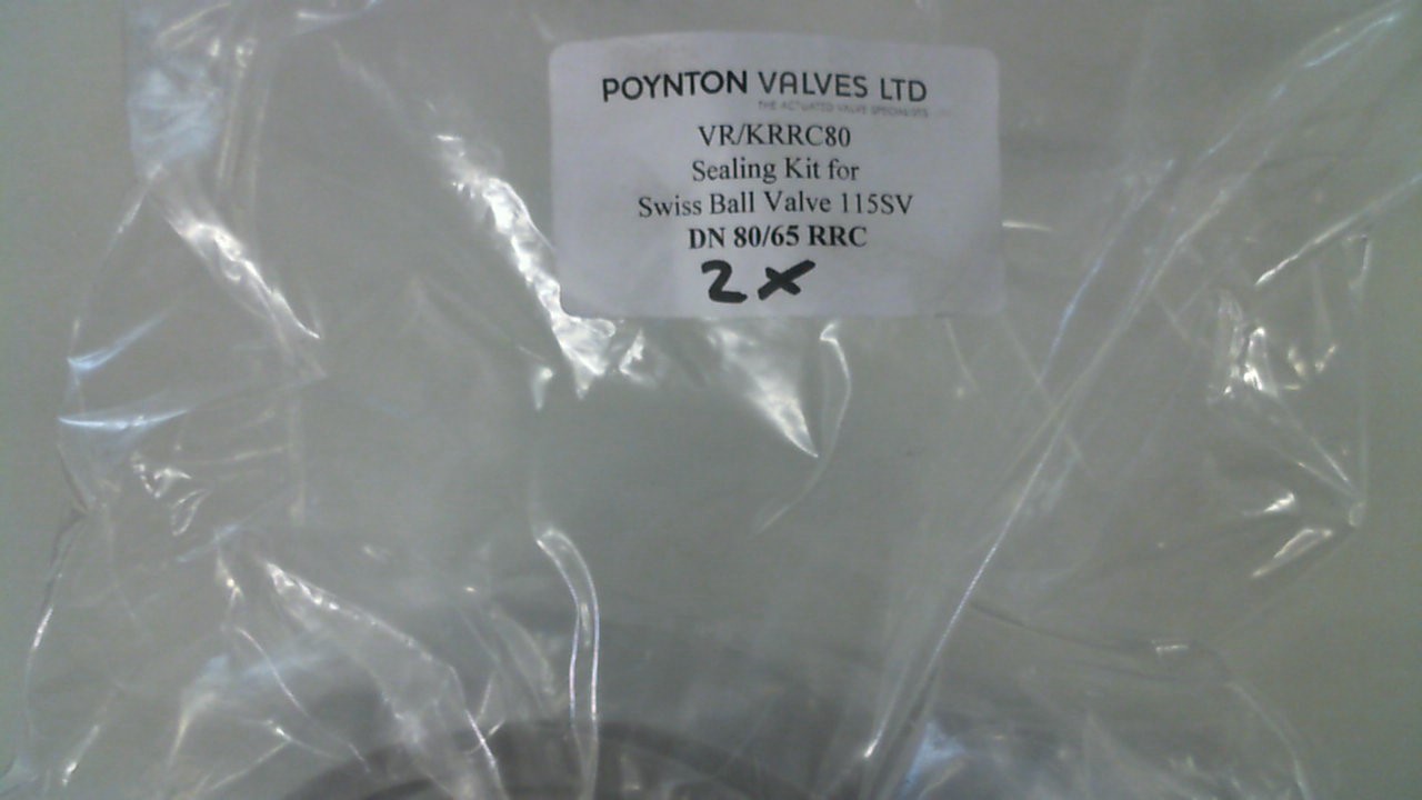 Complete gasket set for valve RRCC DN 80/65