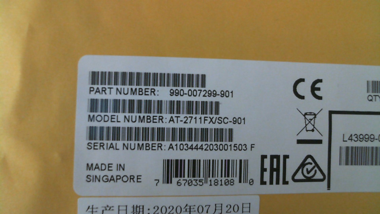 AT-2711FX/SC-901