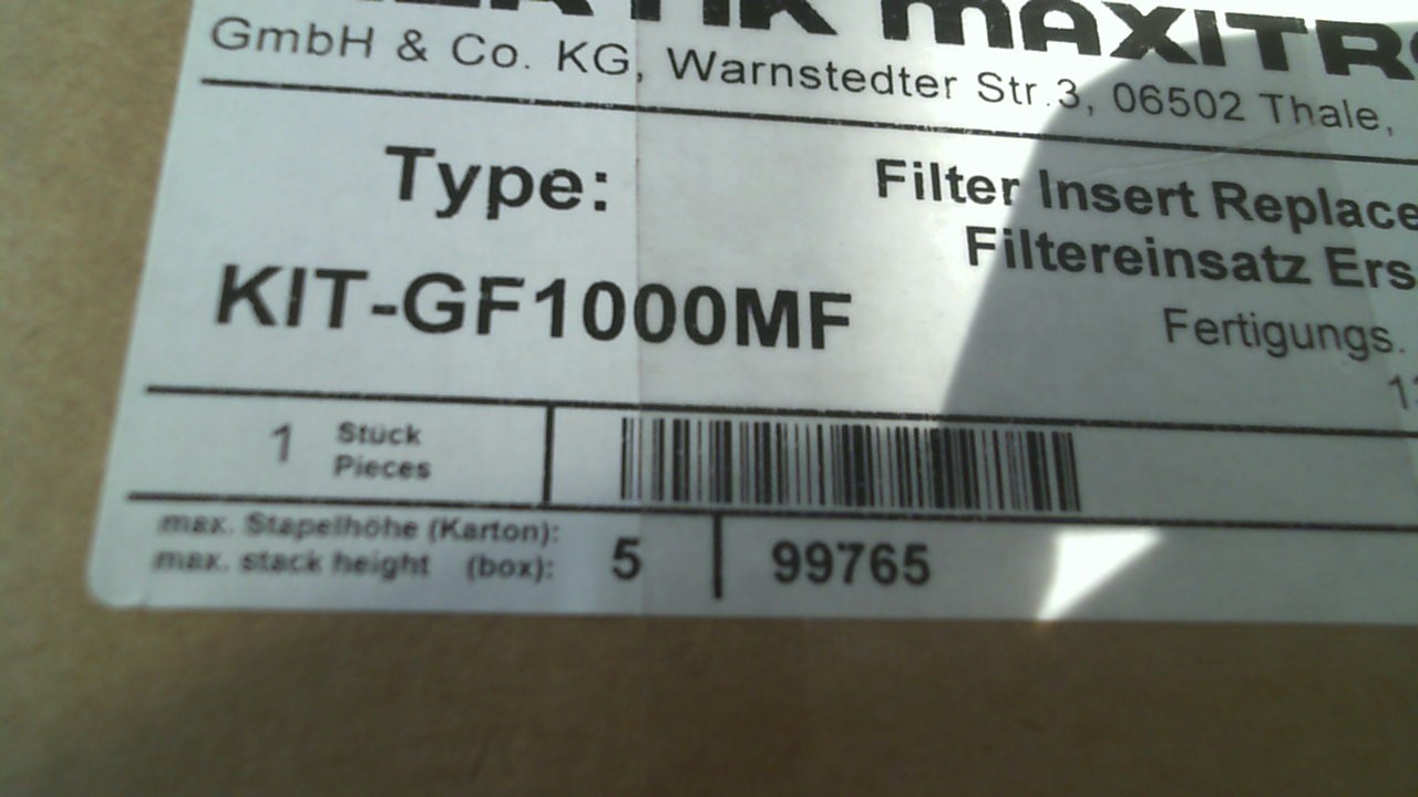 repair kit for GF1000 MF50