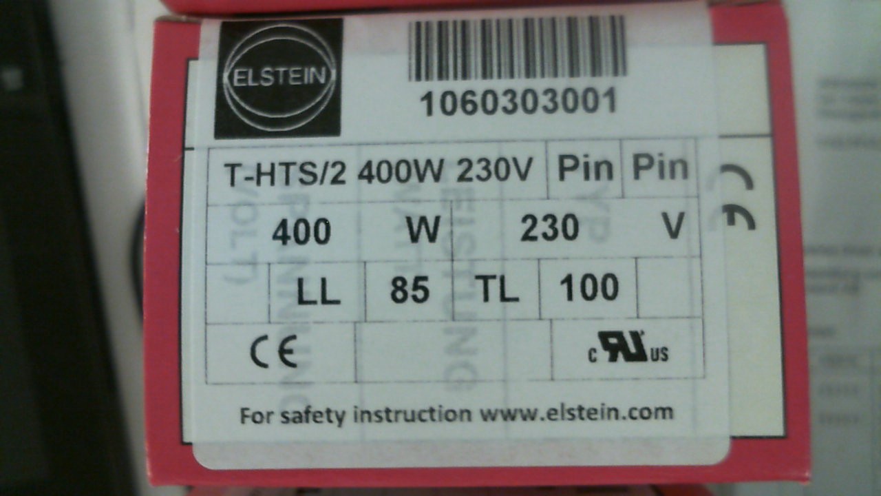 T-HTS/2 400 W 230 V