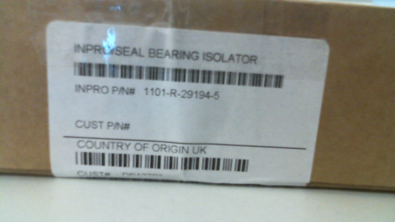 LABYRINTH SEAL MODEL 4510 NP 1101-R-29194-5 (Material :stainless steel)
