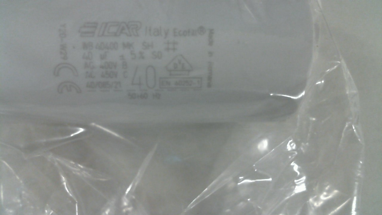 WB 40-400 40 uF / 400 V