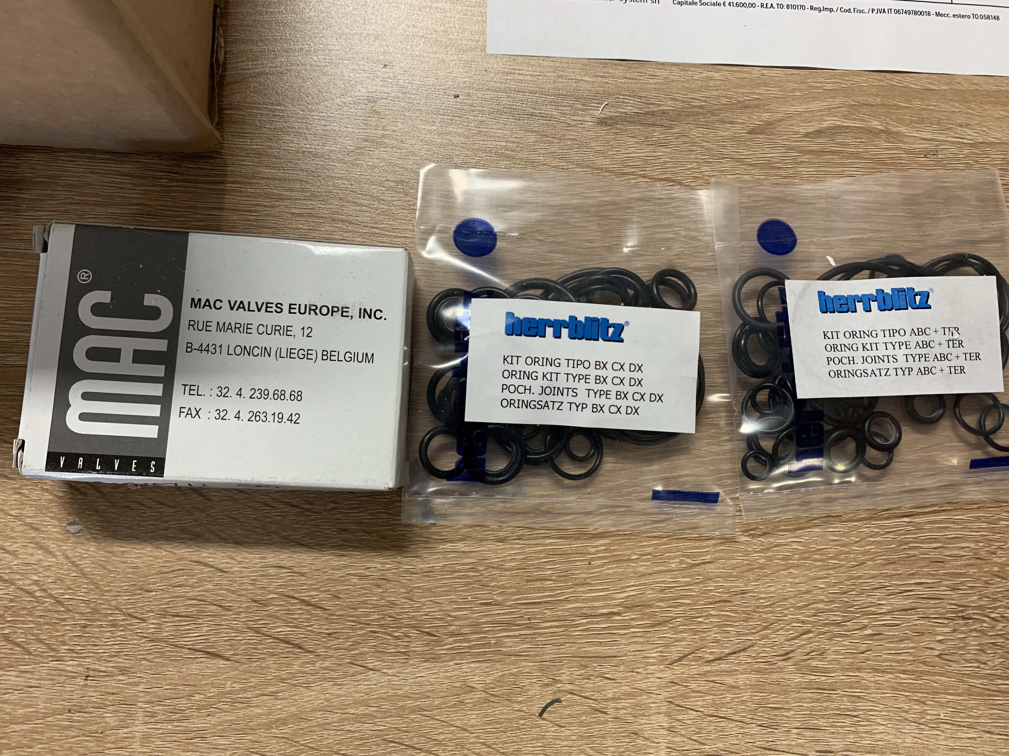 Seal kit for YBX150E VDC