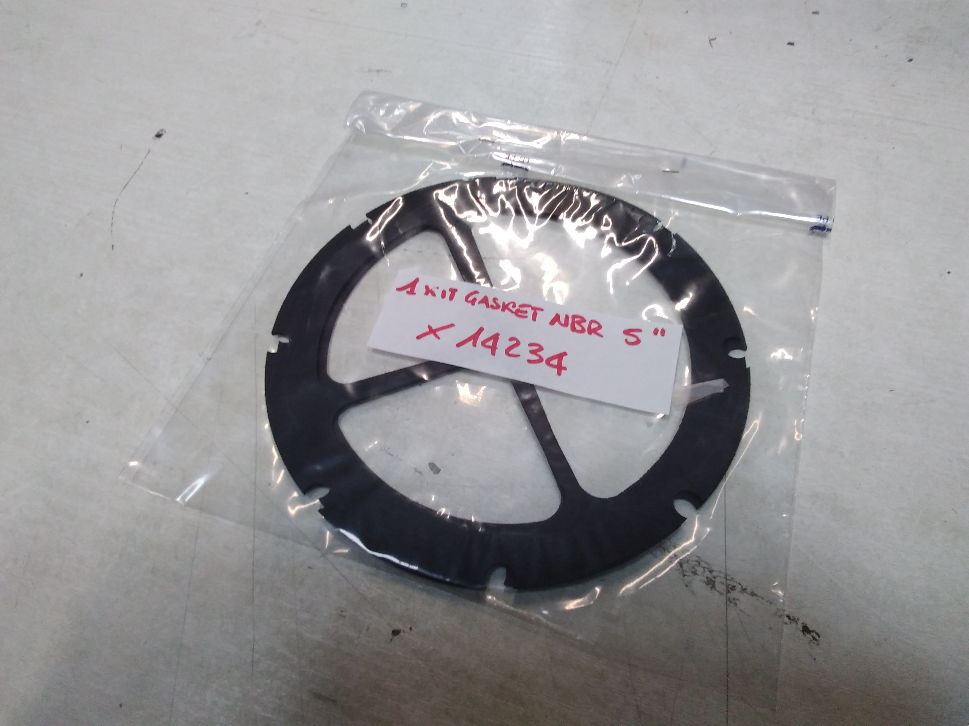 Gasket kit for BEM 505-A4 HP30 exchanger ( Cod. FLKITGUARN5" )