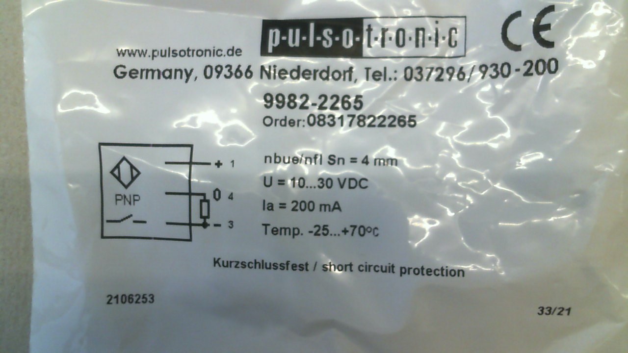 9982-2265 / KJ4-M12MN50-DPS-V2