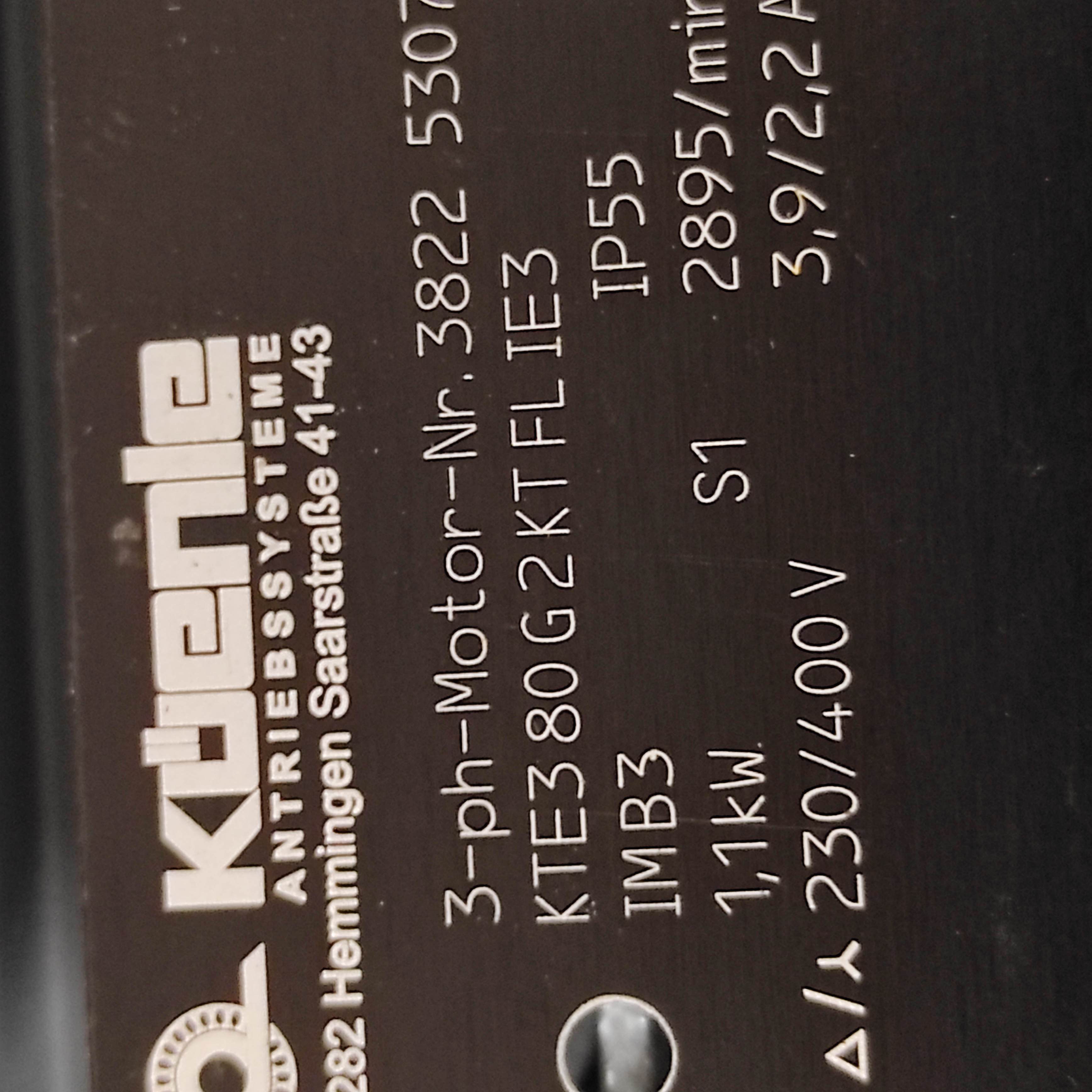 KTE3 80 G 2 KT FL IE3