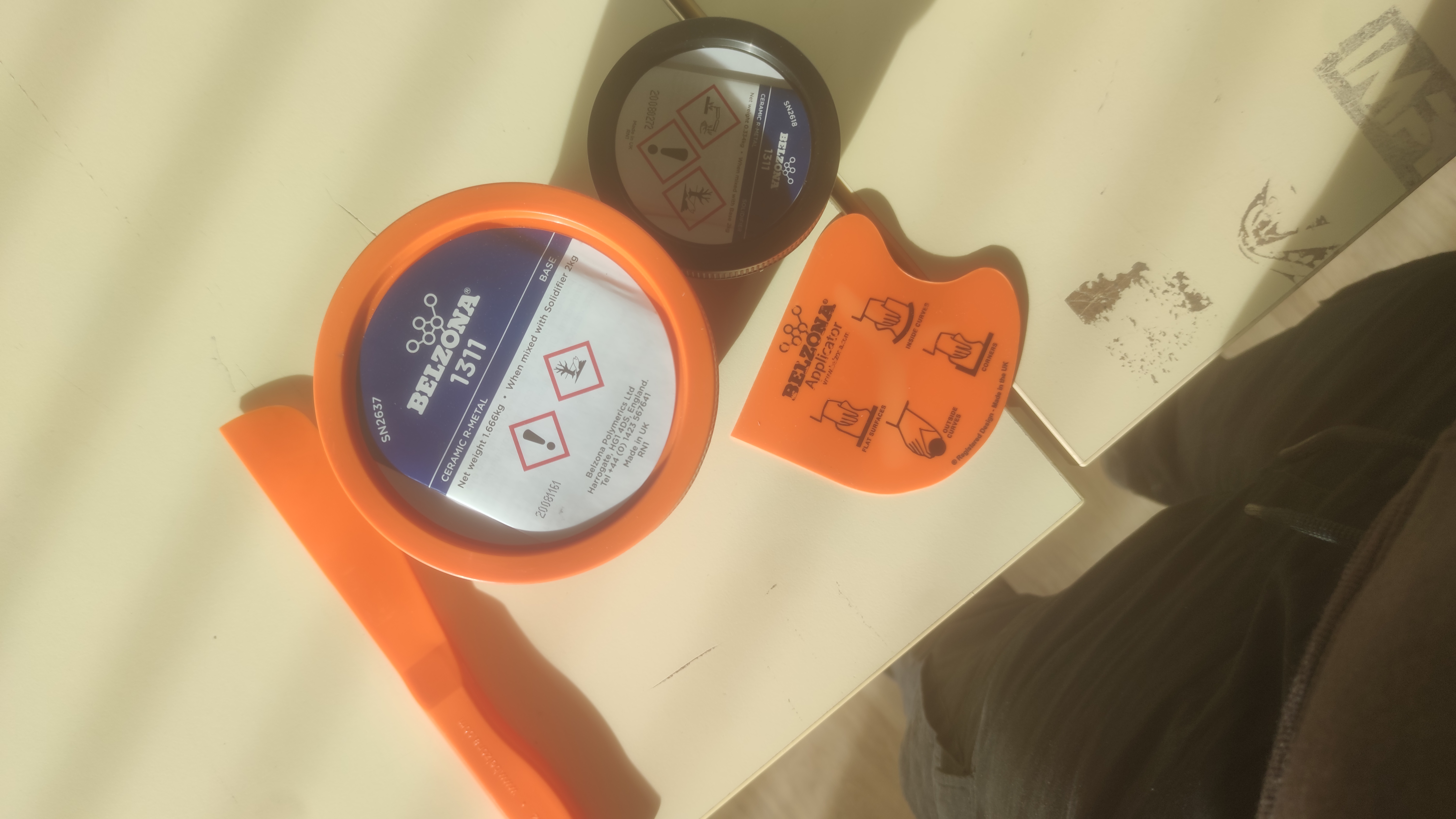 Belzona 1311 Ceramic R-Metal + Solidifier