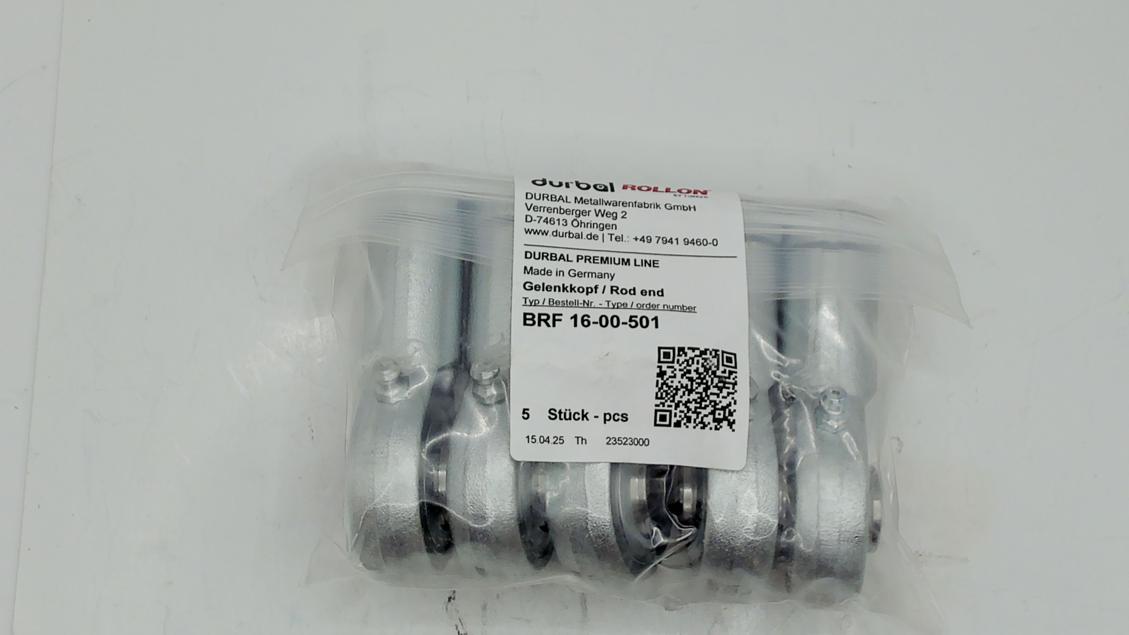 BRF 16-00-501