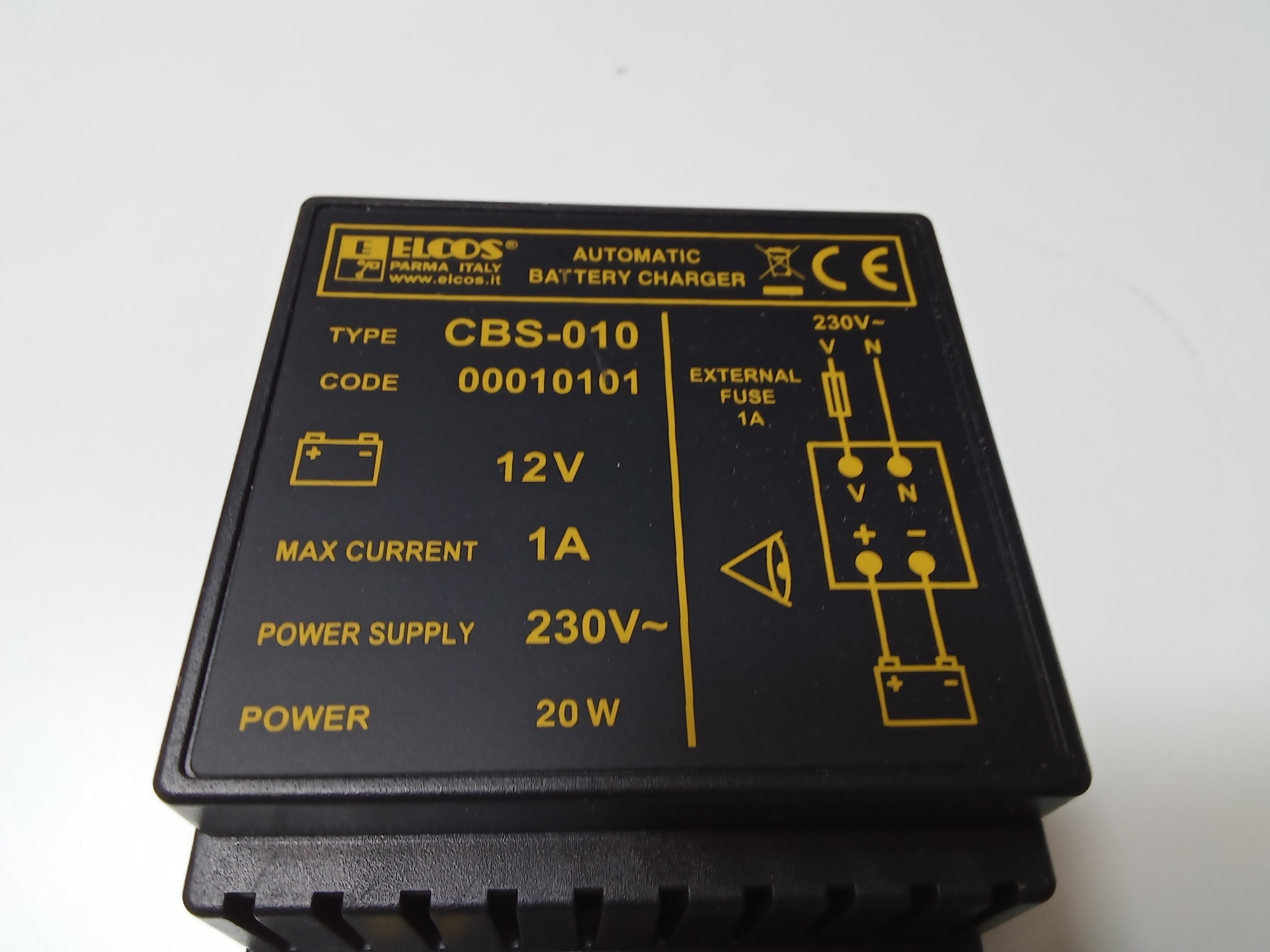 CBS-010 1A 12V (cod. 00010101)
