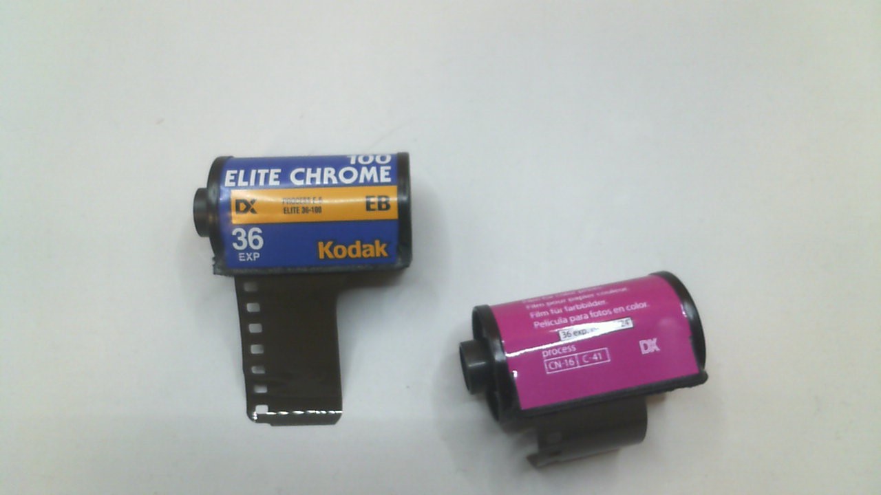 Analogfilm Farbe 35mm