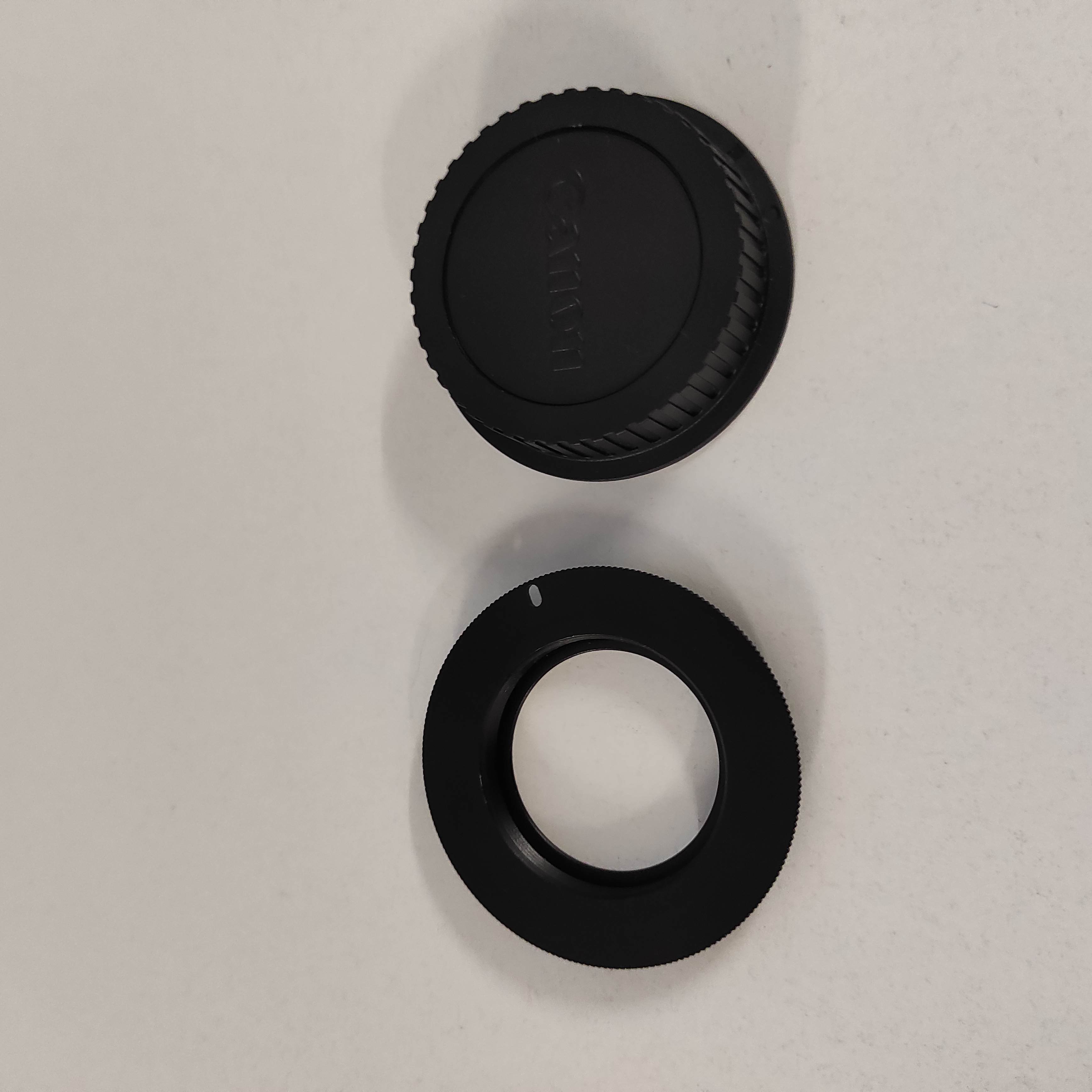 Adapter + objektiv deckel M42