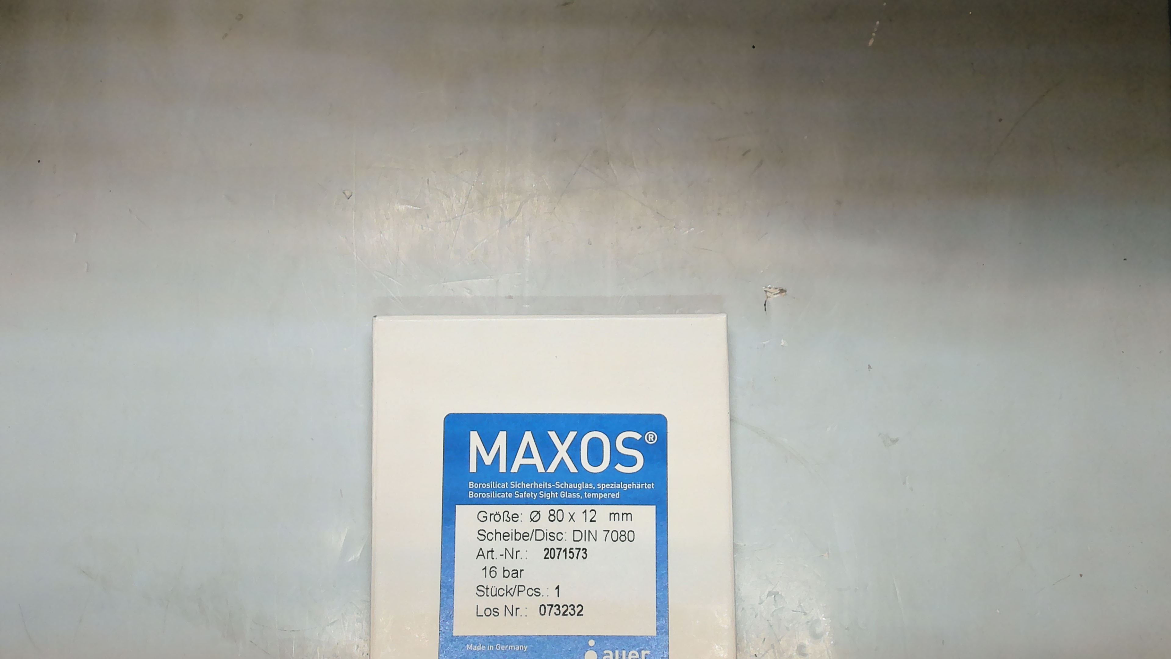 P/N: 2071573, Type: DIN 7080 - 80x12mm
