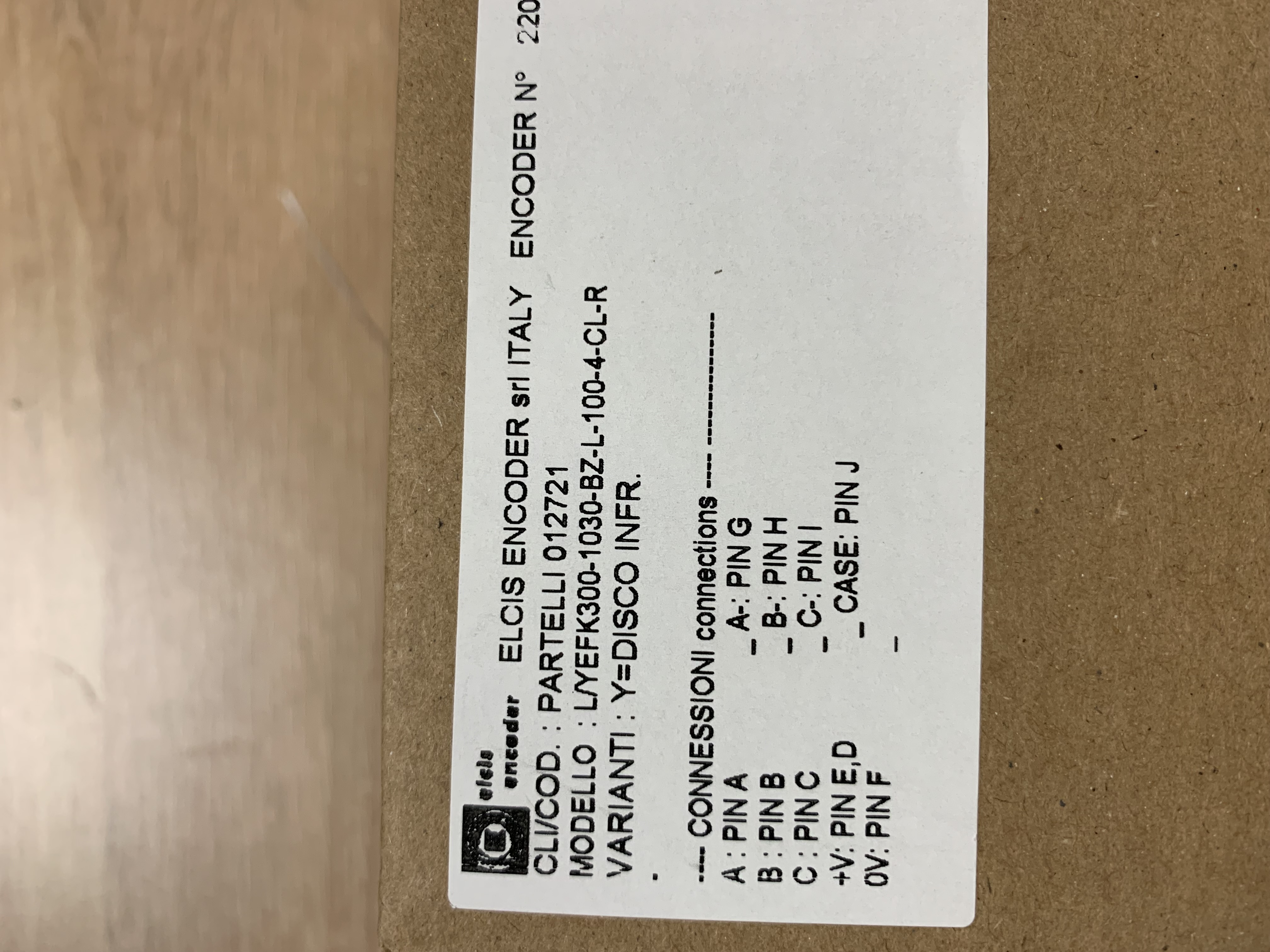 L/YEFK300-1030-BZ-L-100-4-CL-R