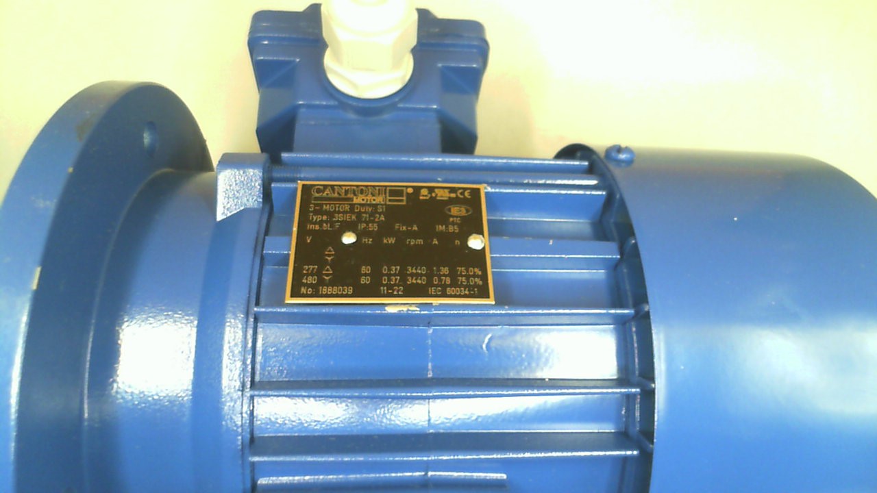 SKH 071-2A 0,37kW B5 230/400V-50Hz