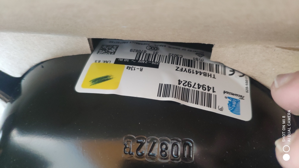 106.2521    THB4419YFZ R134a