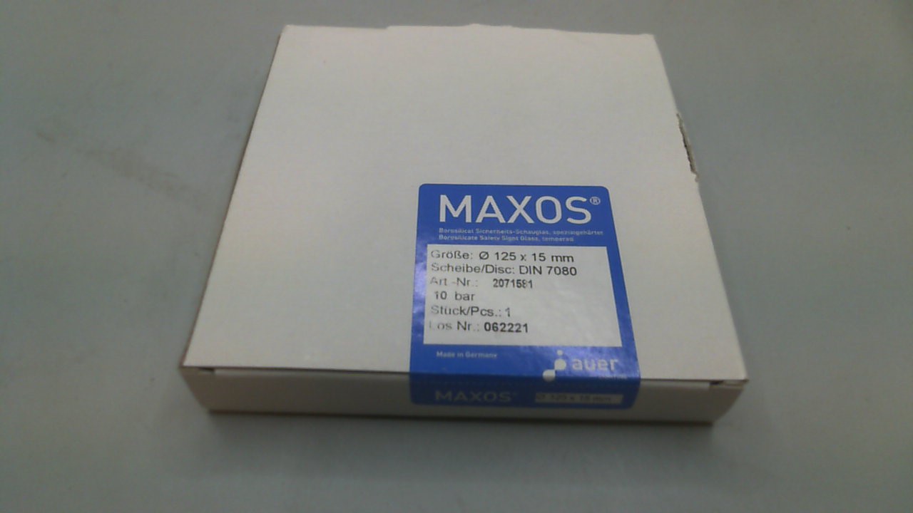DIN 7080-10 125x15mm