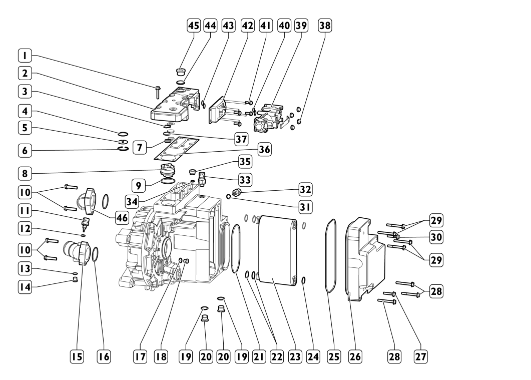 Spare part for VR123