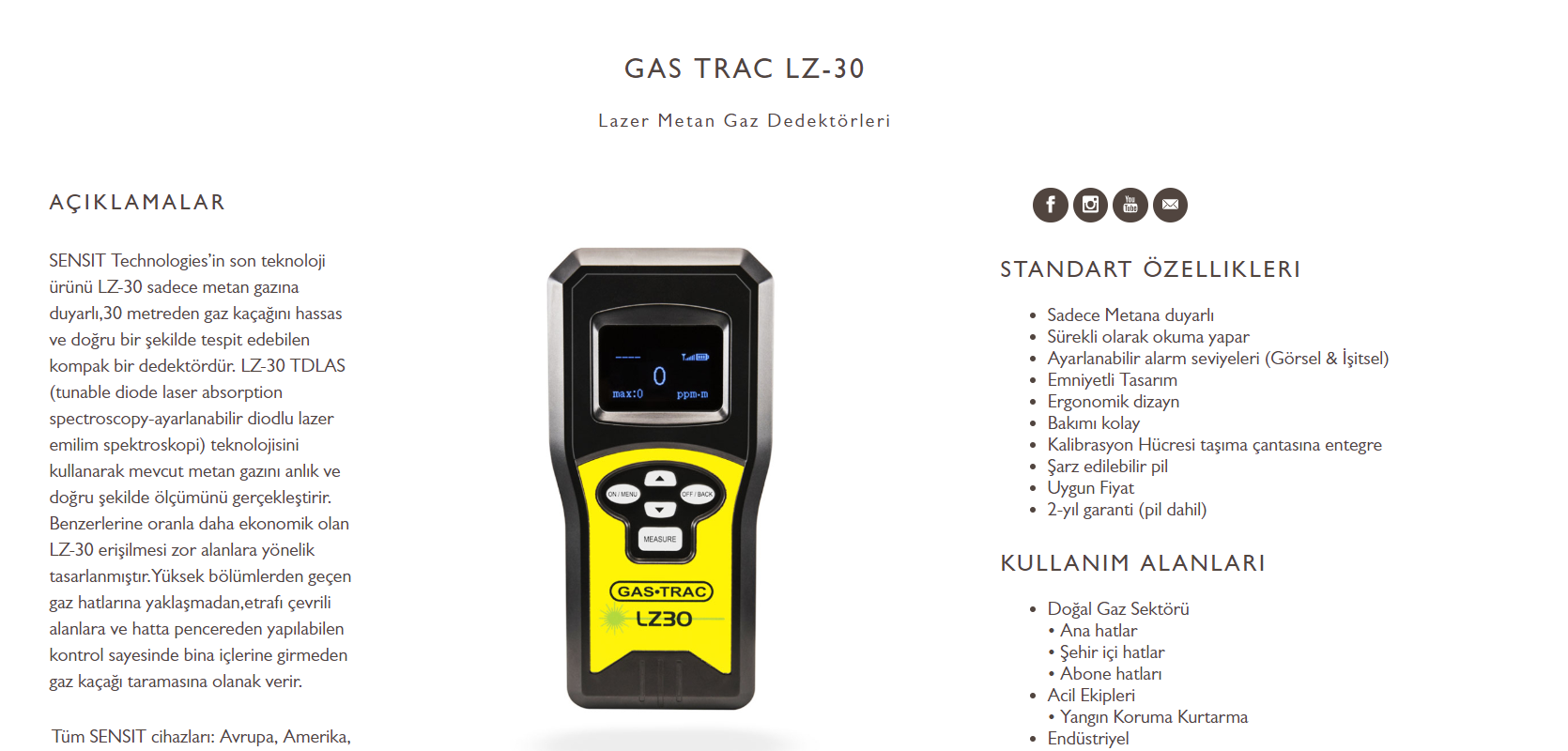 GAS Trac LZ30