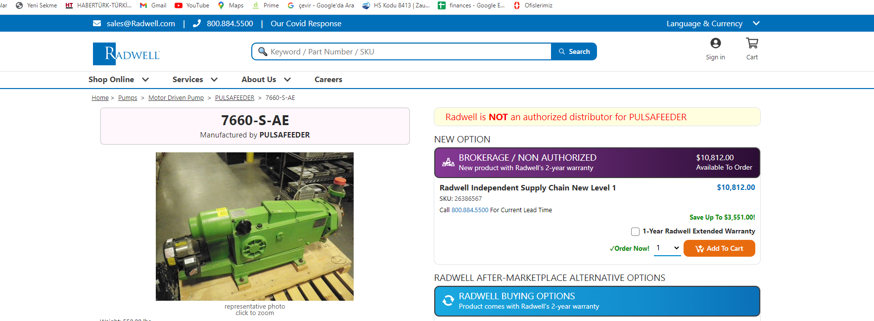 PULSAFEED 7660-S-AE