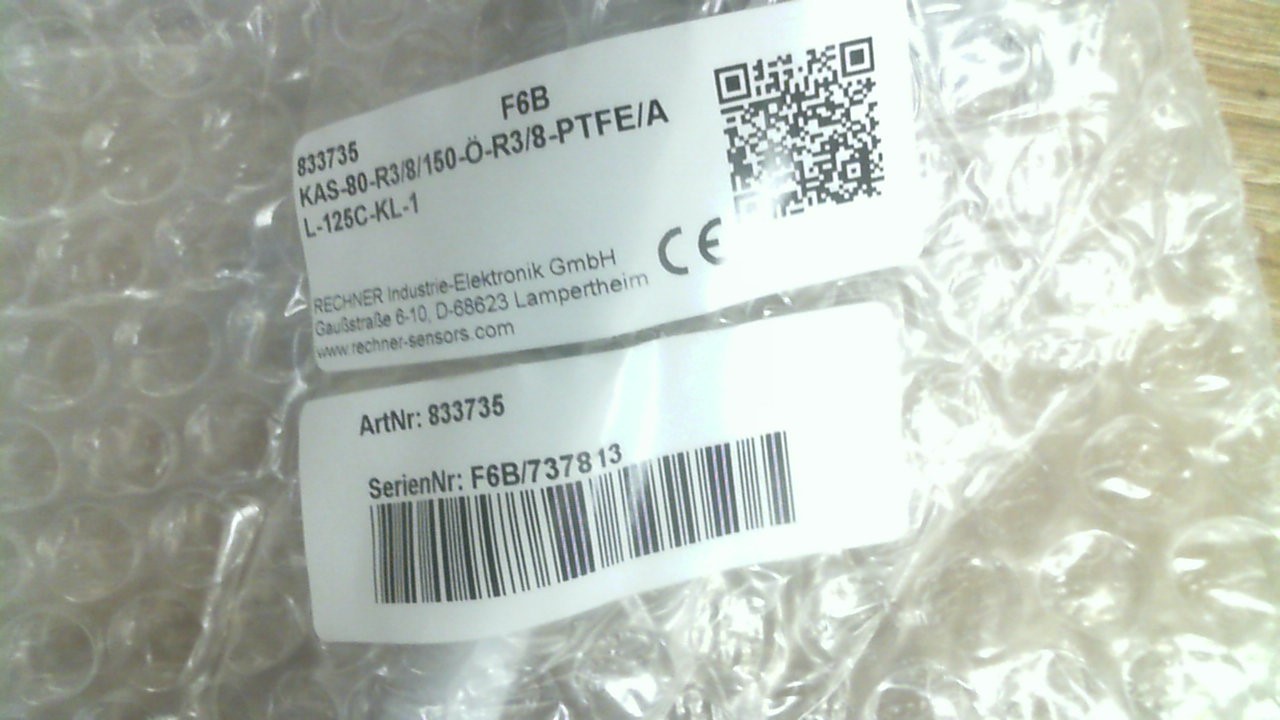 833735 / KAS-80-3/8"/150-Ö-KL-125°C - КL-1