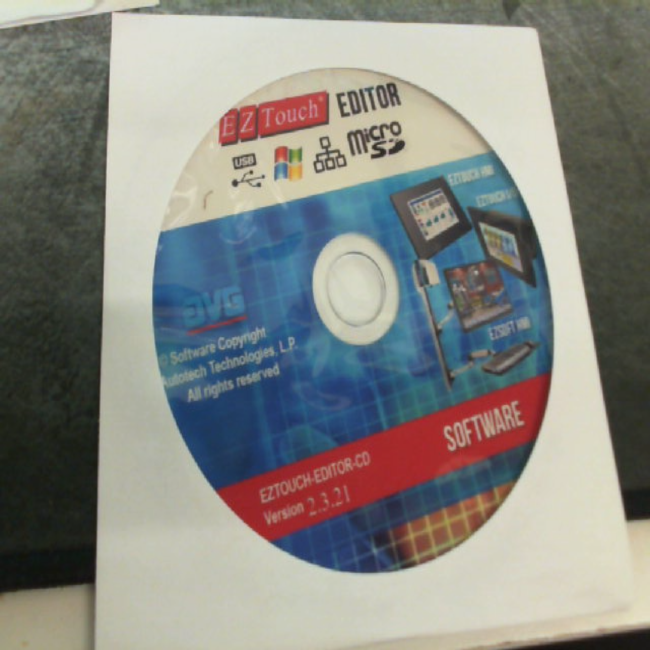 EZTouch and EZTouchPLC Programming Software CD