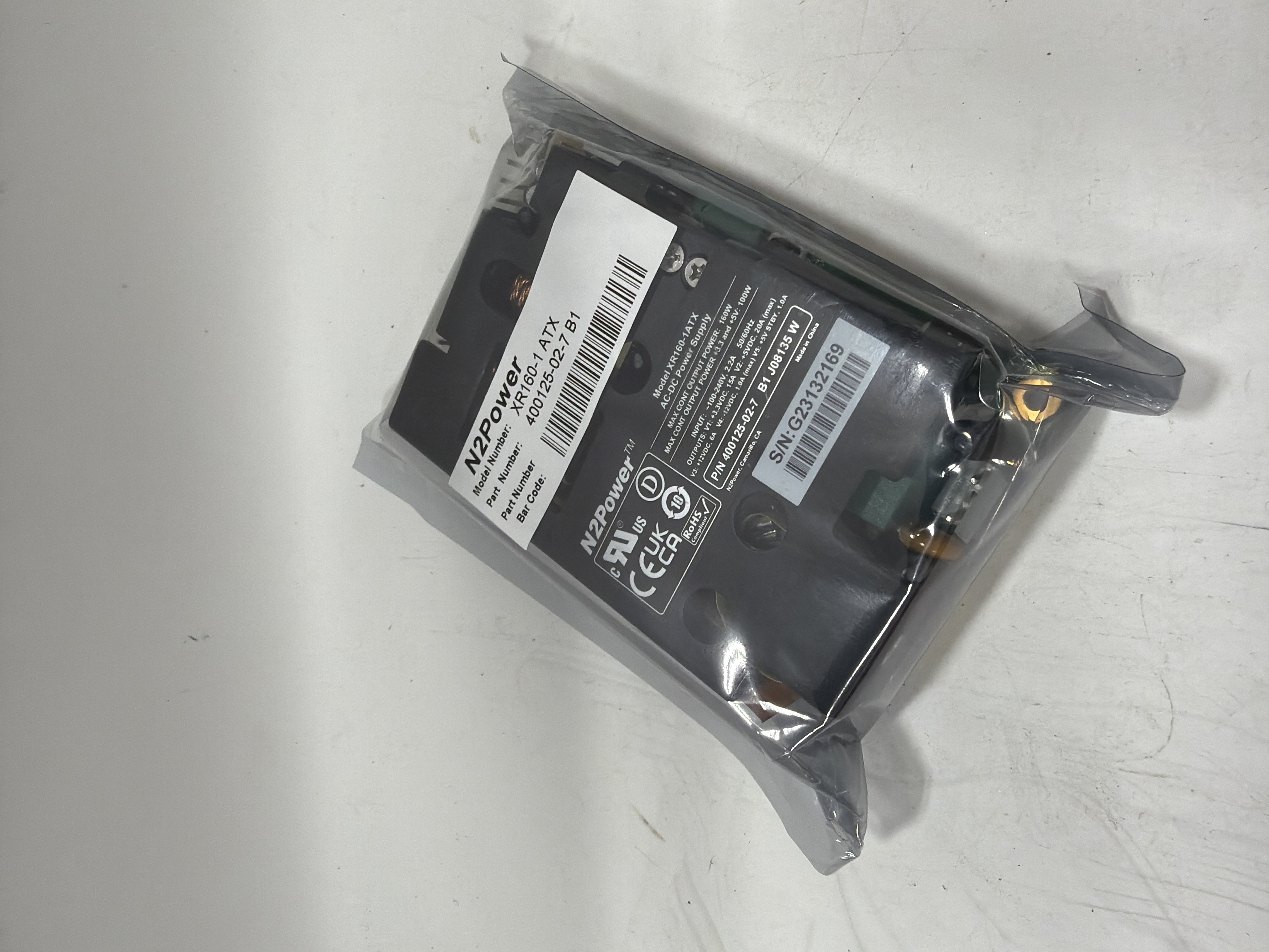 400125-02-7 - XR160-1 ATX