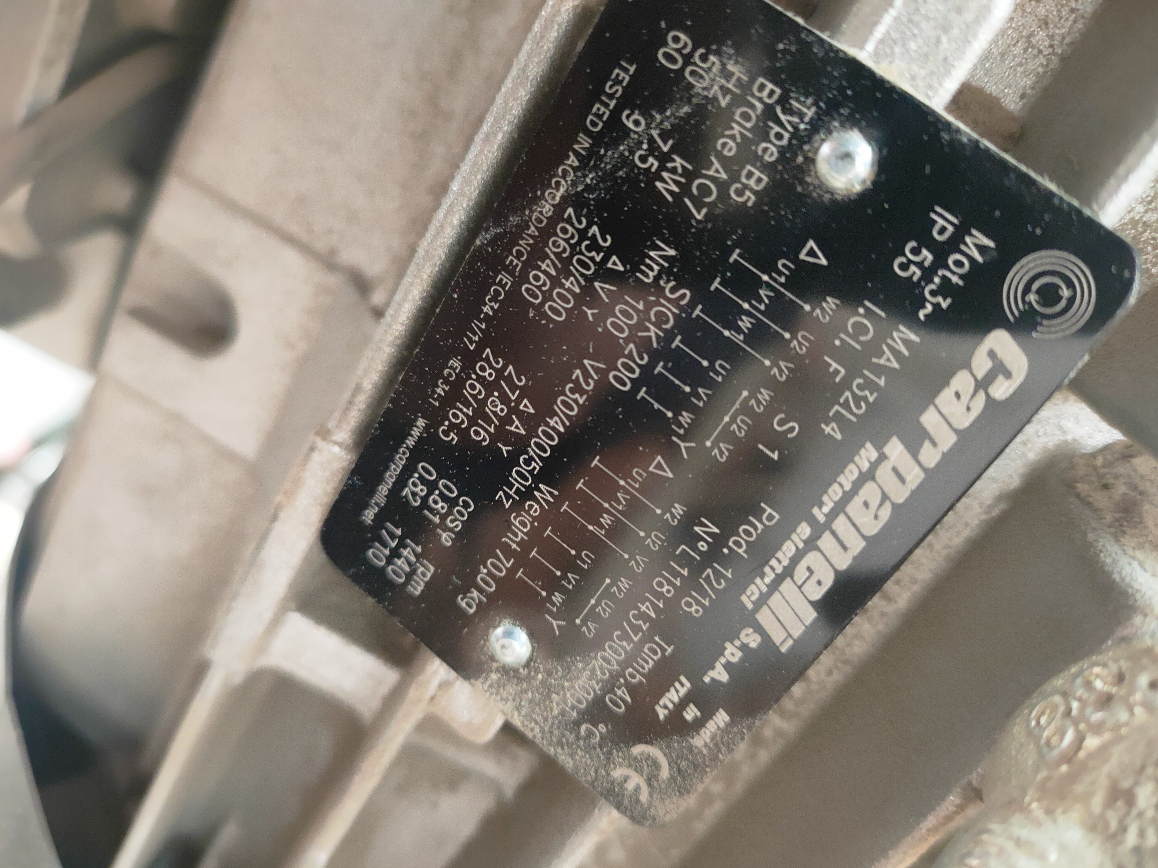 MA132L4 Nr:L118143730023001 OEM