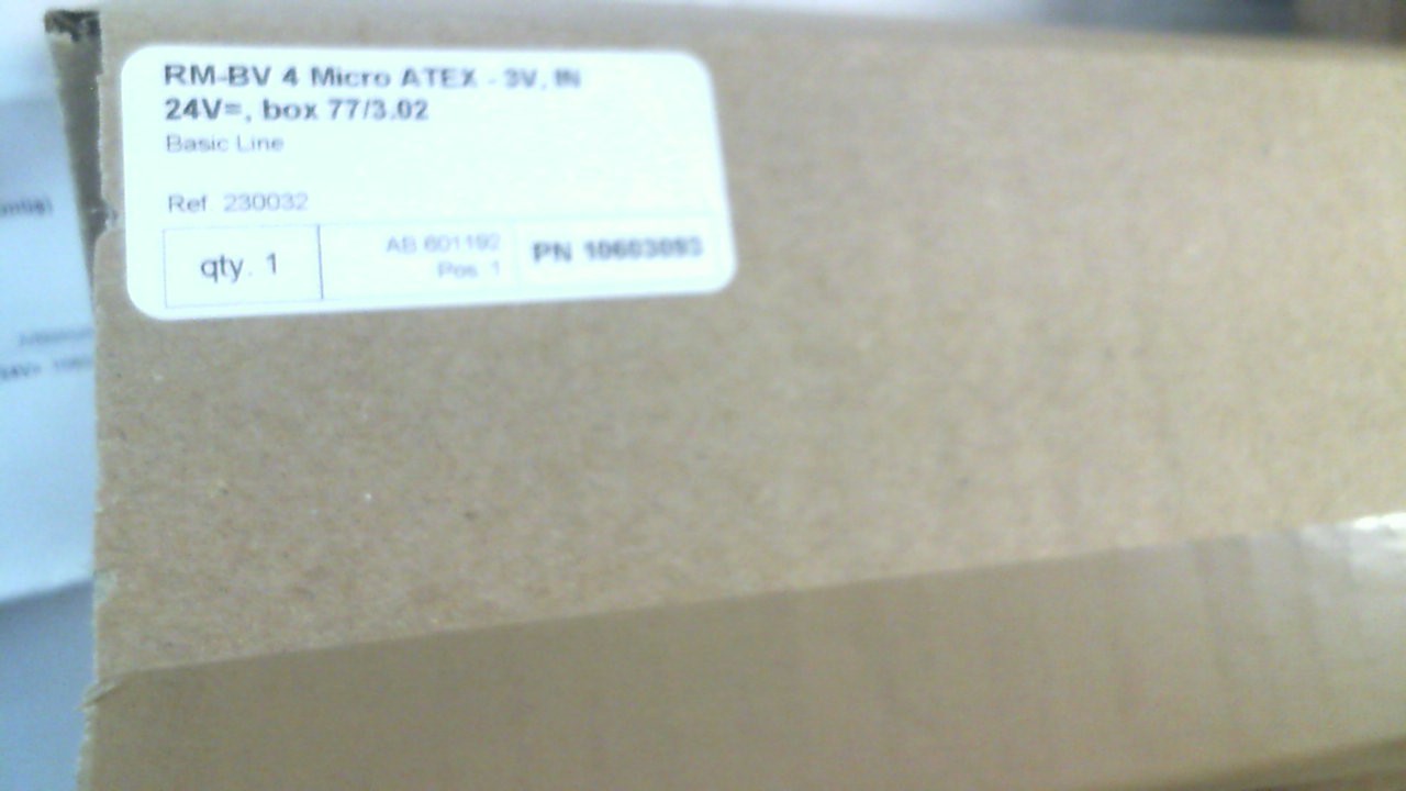 RM-BV4 Micro ATEX - 3V IN 24V=