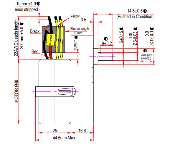 MTR5-GB5P, 2 RPM, 230V