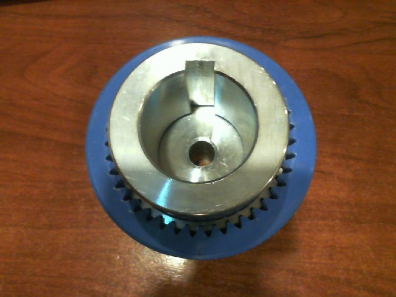D42 coupling with pilot hole