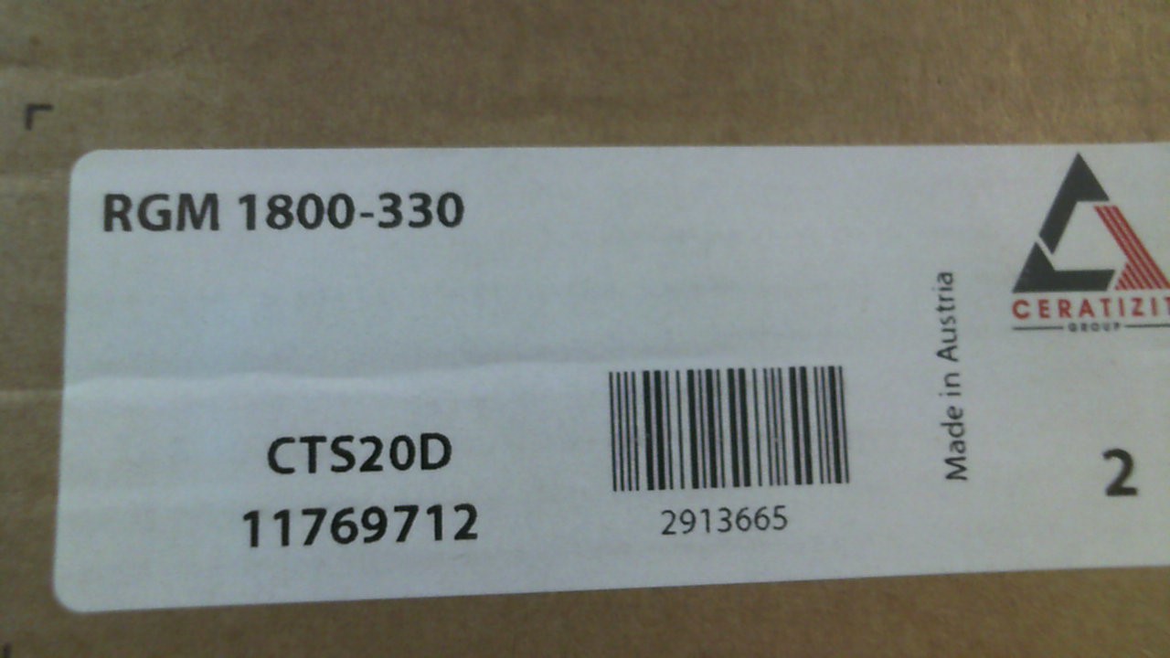 RGM 1800-330 CTS20D (11769712)