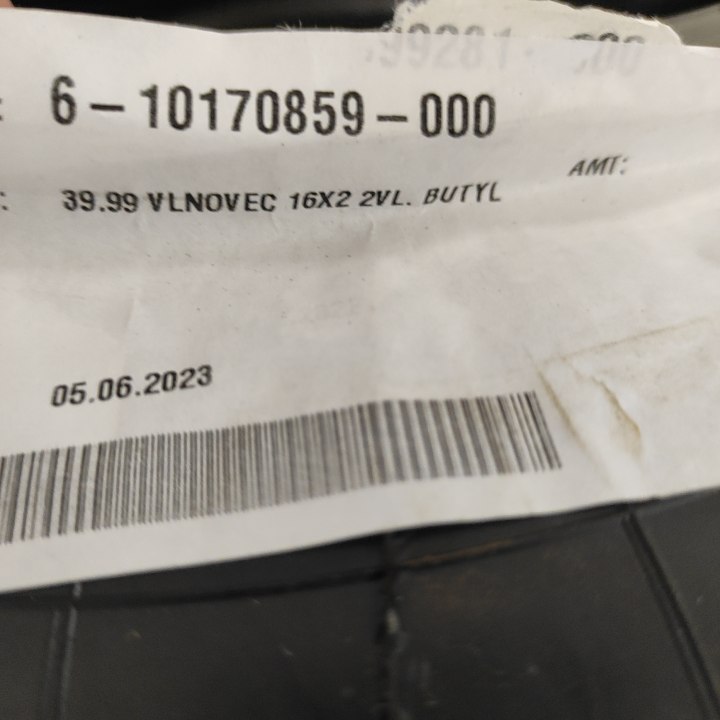 16 X 2 BUTYL