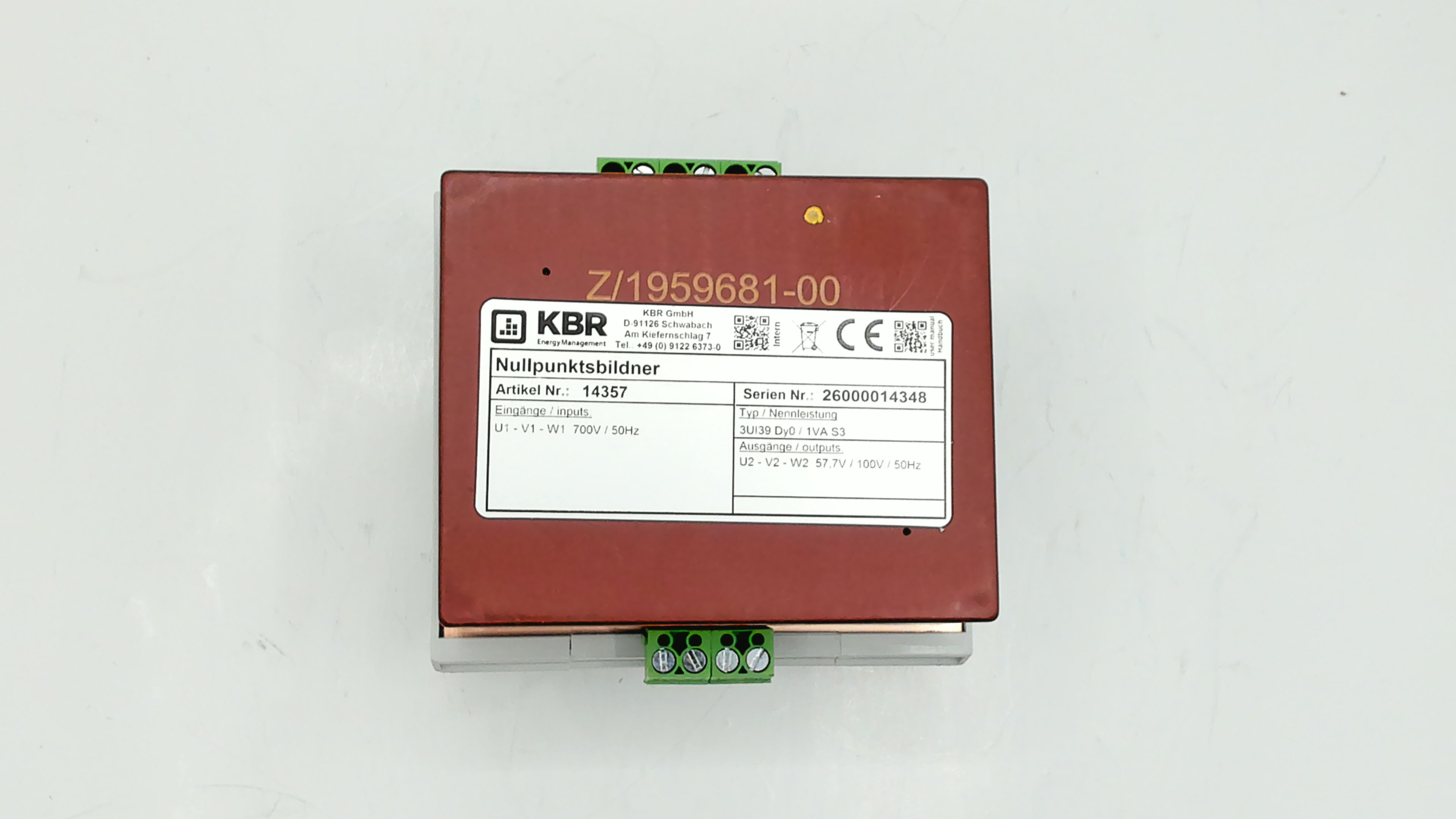 MWV-3x700V/100V