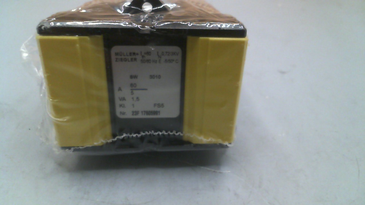 SW 3010 60/5 A Klasse 1 1,5 VA