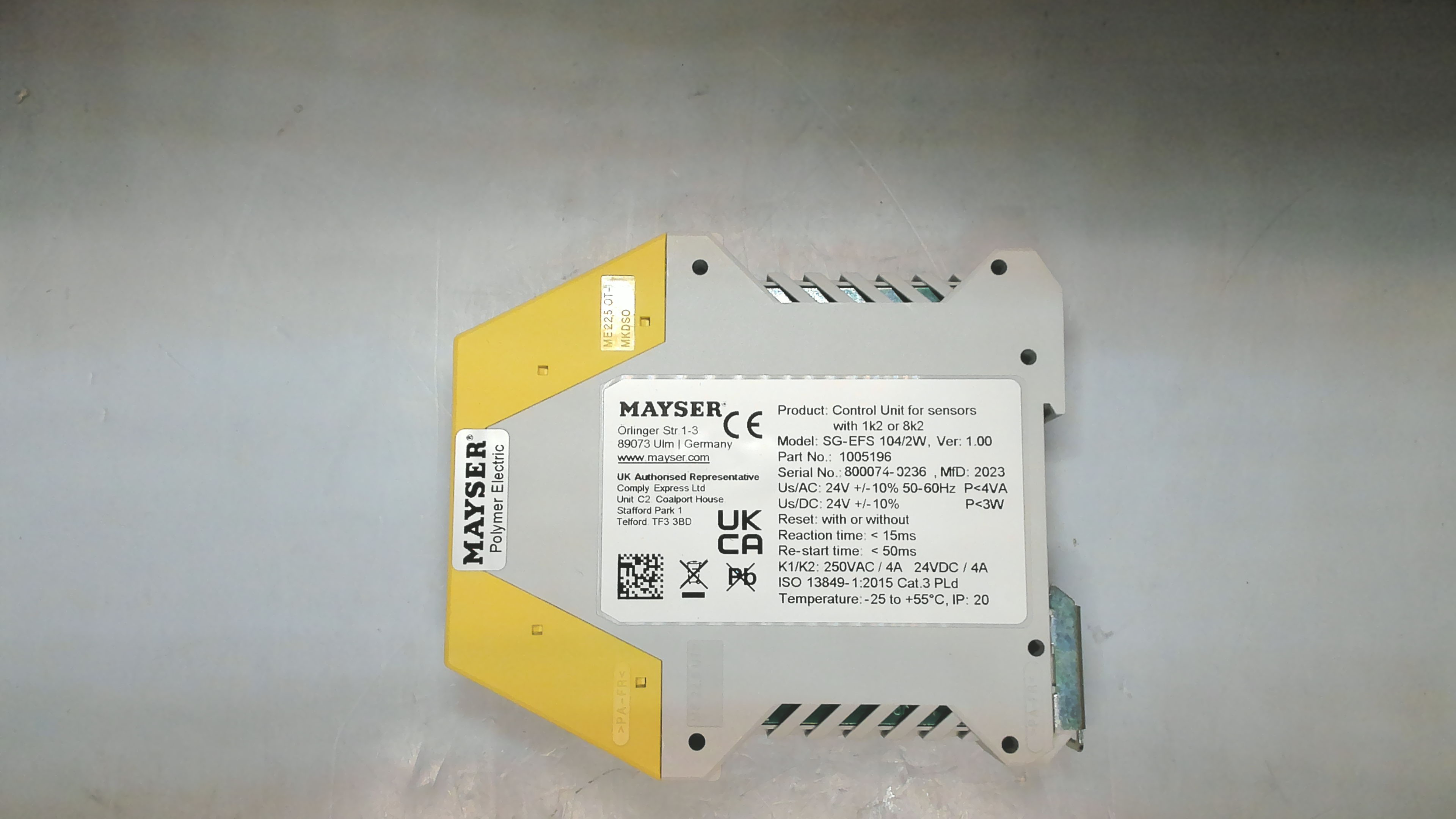 SG-EFS 104/2W/Pb-Free