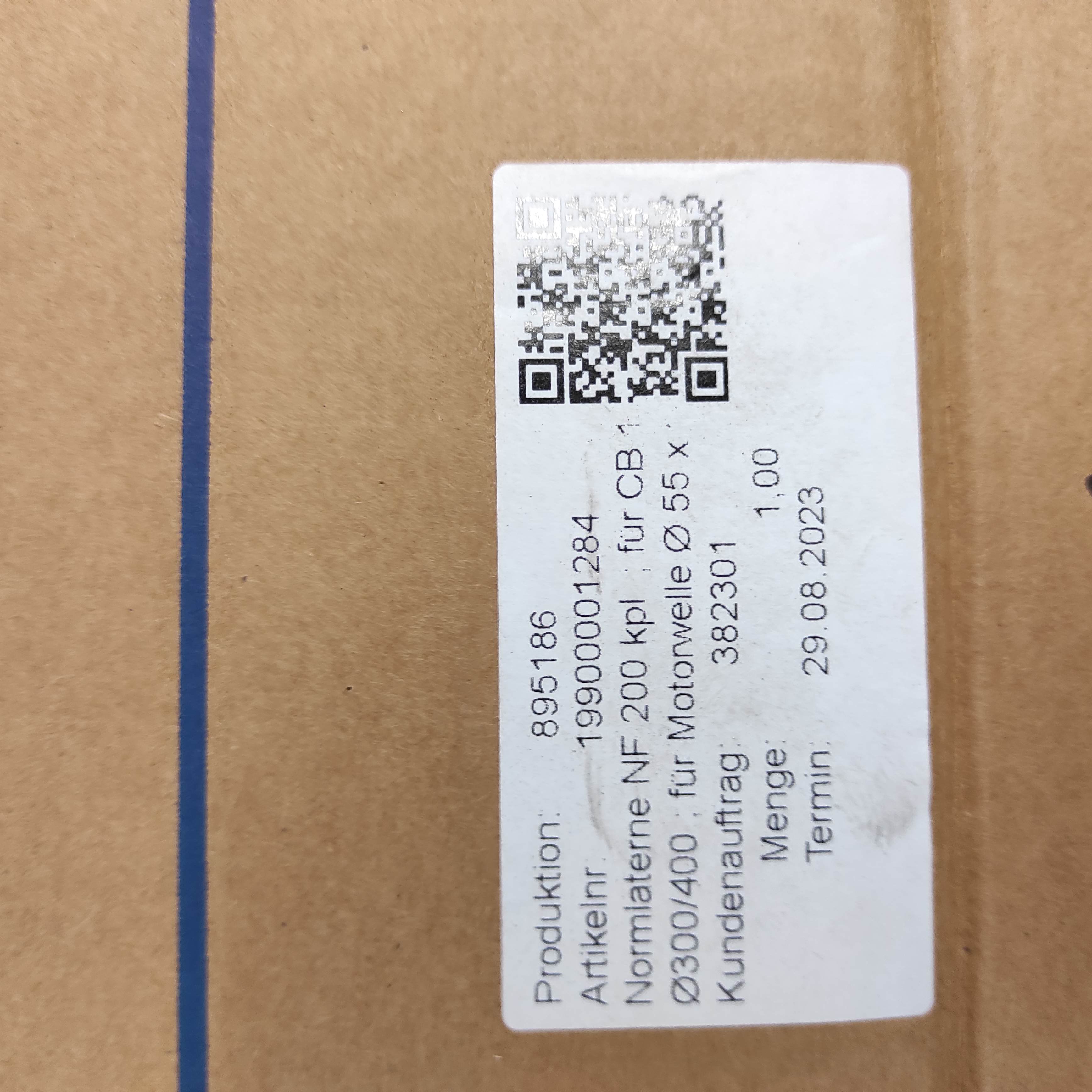 coupling lantern for Typ CB 11N-200 L/4 DT