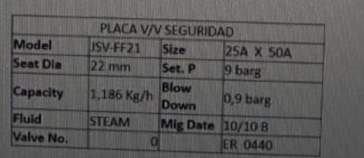 JSV FF21 025X050A (1"X2")