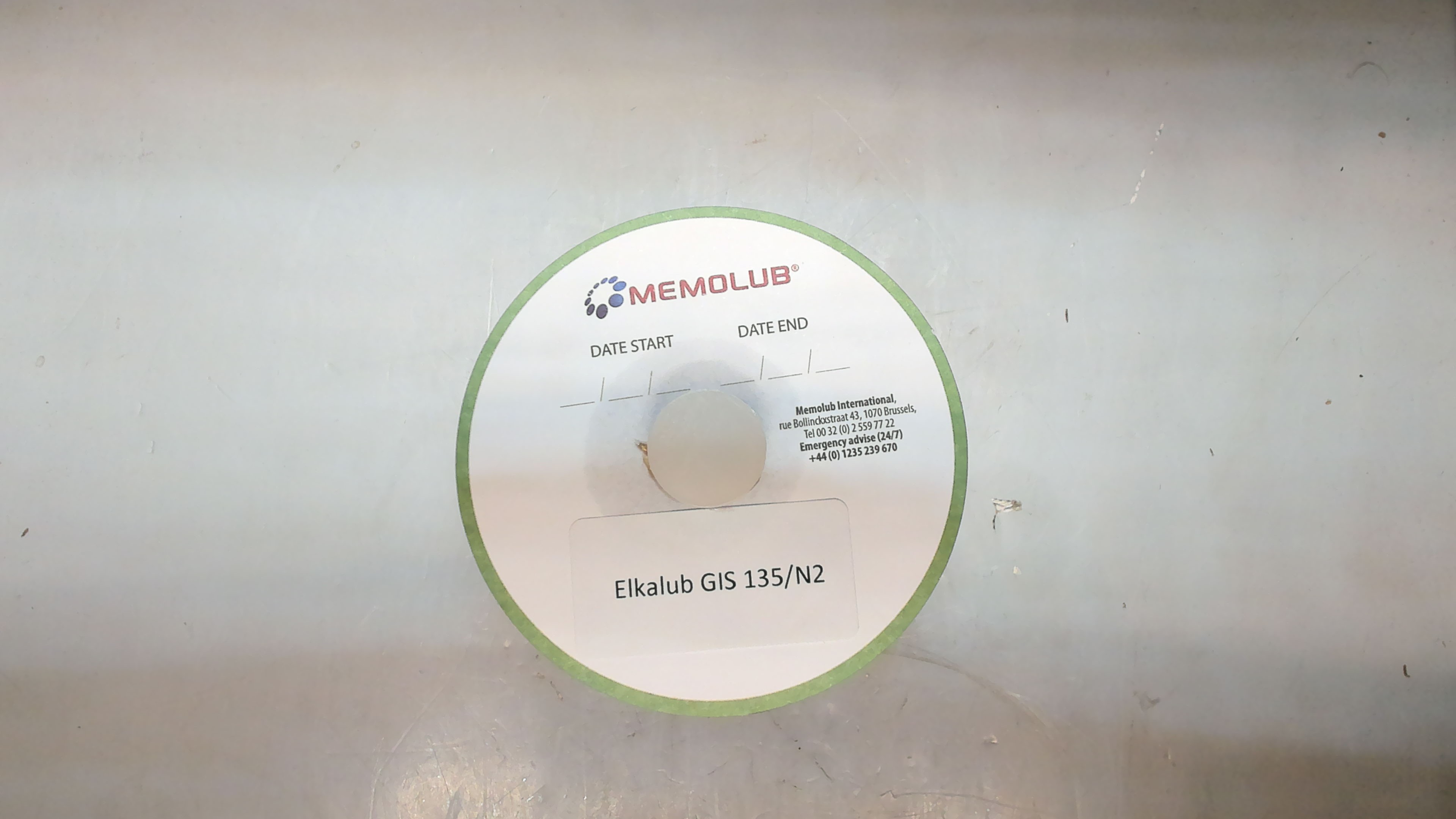 14028 - Grease cartridge 240cc for GLS 135/N2