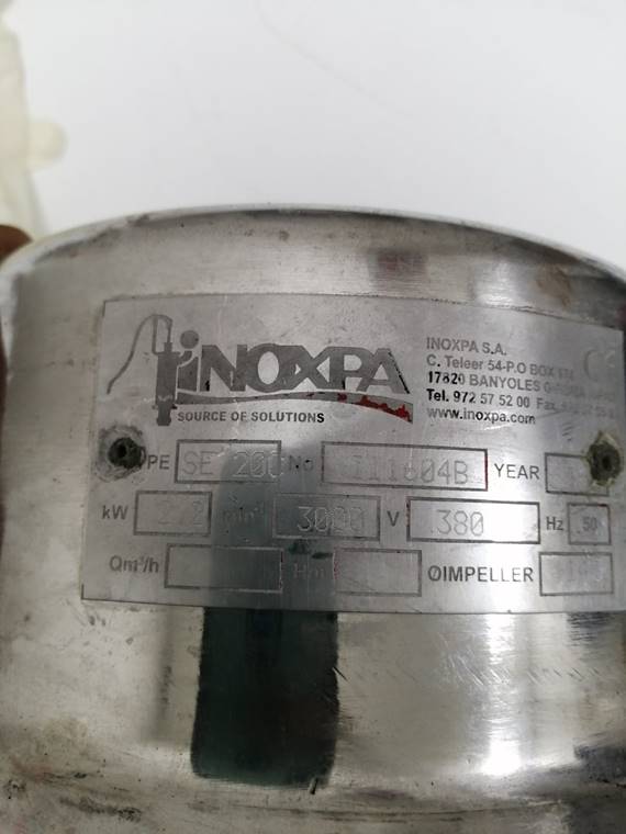 packing shaft for SE 200 No:111604B