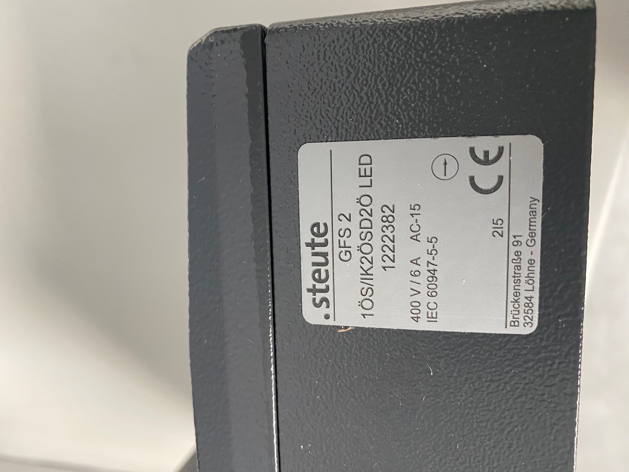 Type: GFS 2 1ÖS/IK 2ÖSD2Ö LED