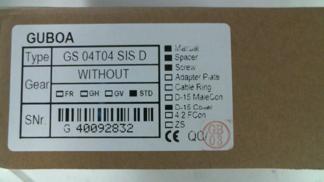 GS 04T04 SIS-D
