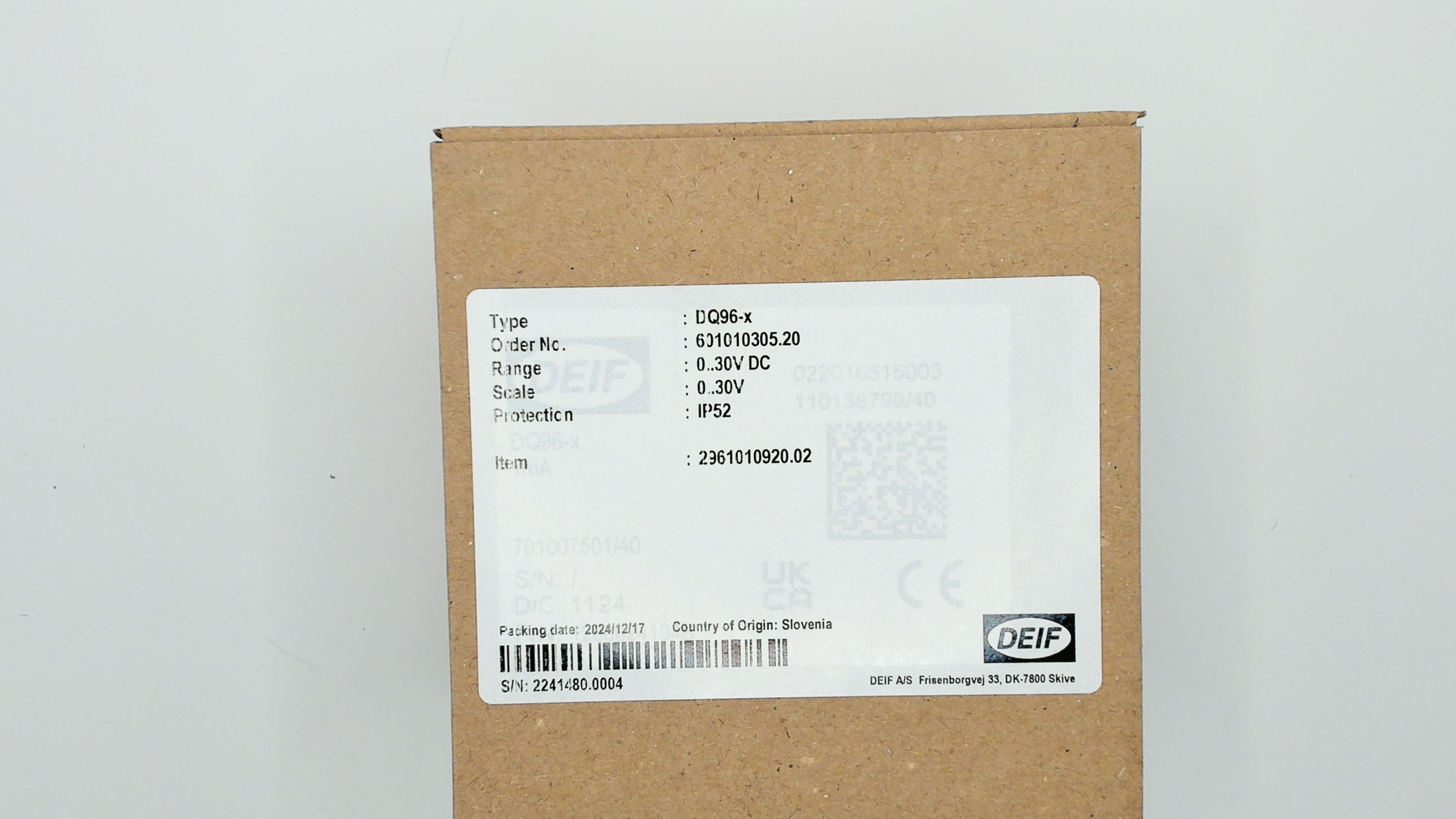 2961010920 03 / DQ96-X